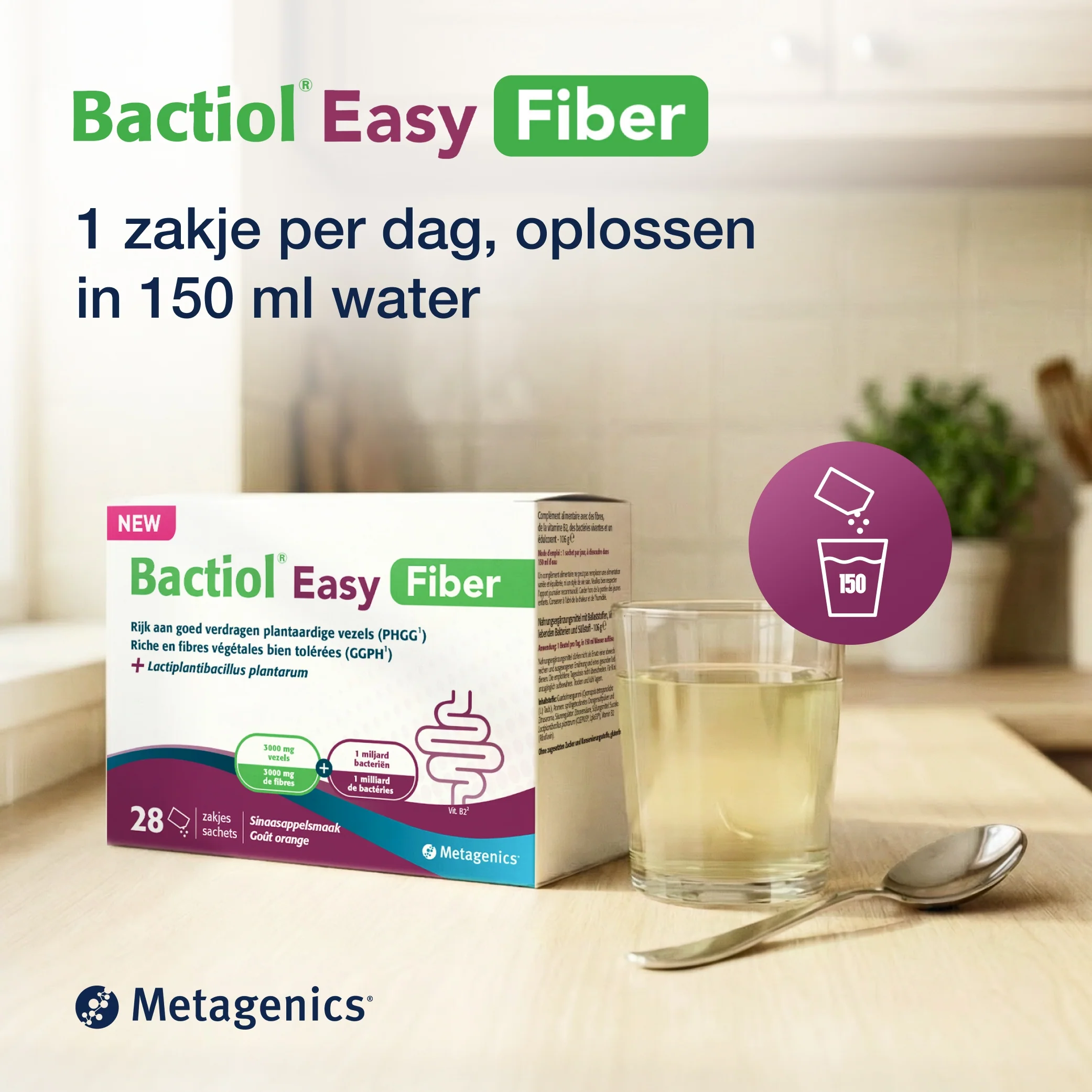 Bactiol Easy Fiber 28 Zakjes - Image 6