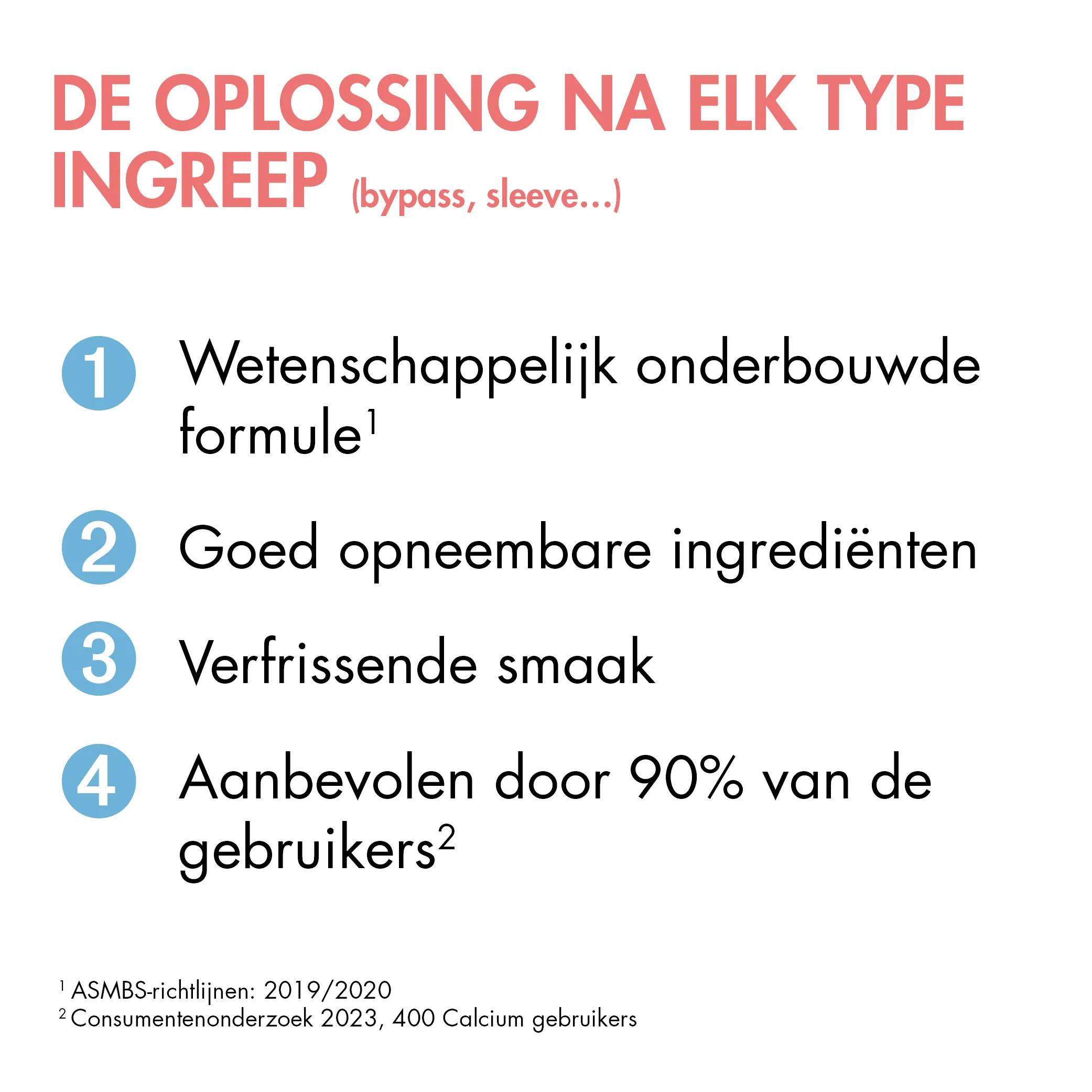 BariNutrics Calciumcitraat Vit. D & Vit. K2 90 Kauwtabletten - Image 5