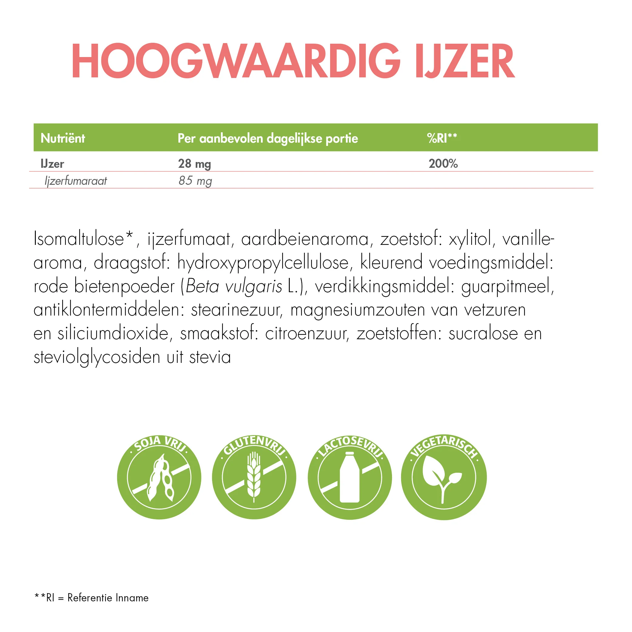 BariNutrics ijzer 90 Kauwtabletten - Image 3