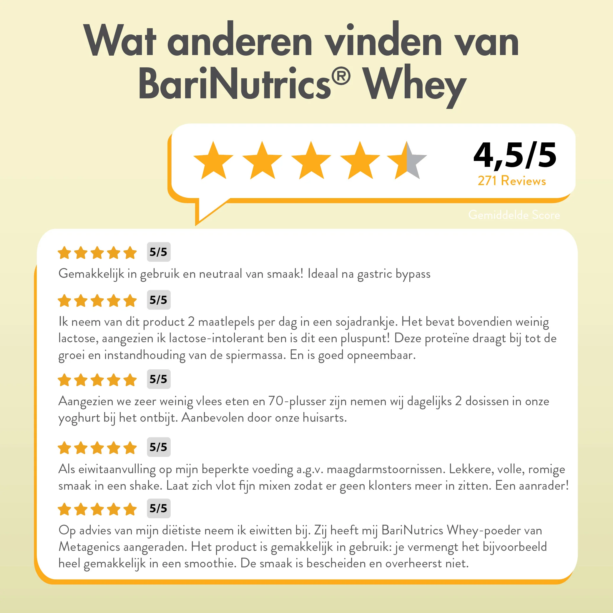 BariNutrics Whey 21 Porties - Image 6