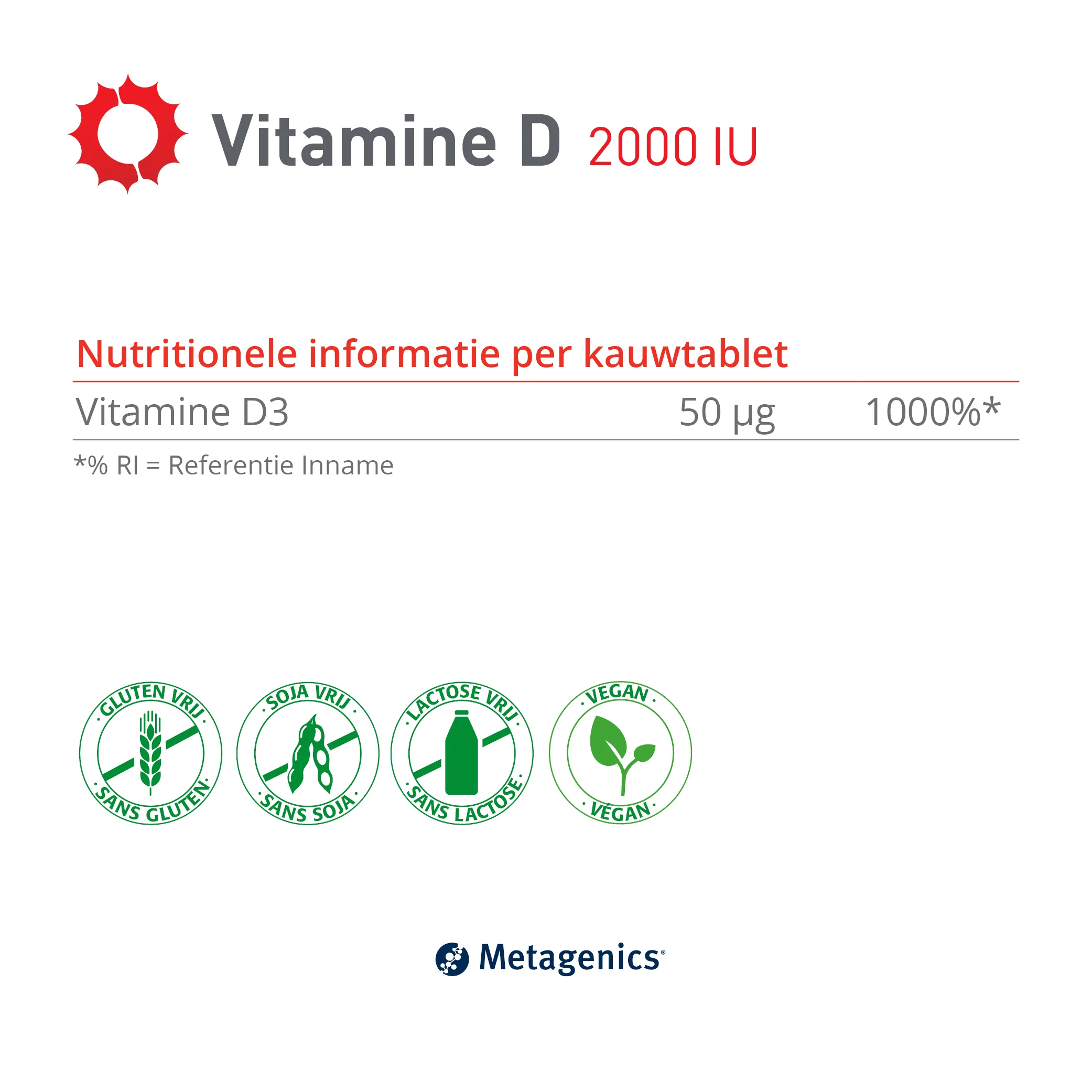 Vitamine D 2000 IU Kauwtabletten - Image 4